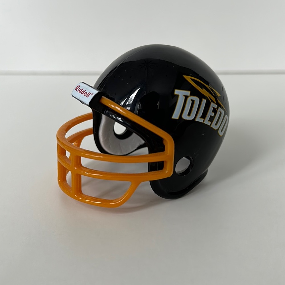 Toledo Rockets NCAA Vintage Pocket Pro Mini Riddell Football Helmet